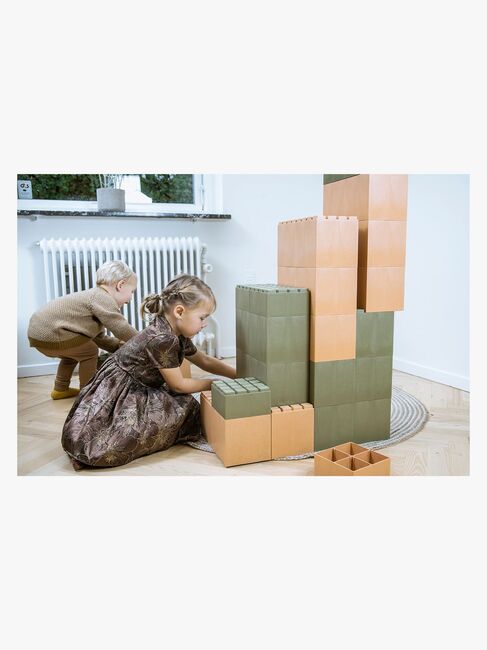 Dantoy Byggeklosser 26 Stk, Oransje/Grønn