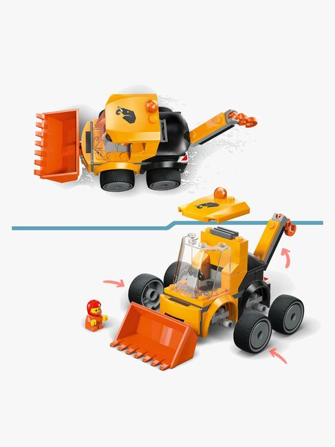 LEGO City 60483 Kjøretøy – hjullaster med kran