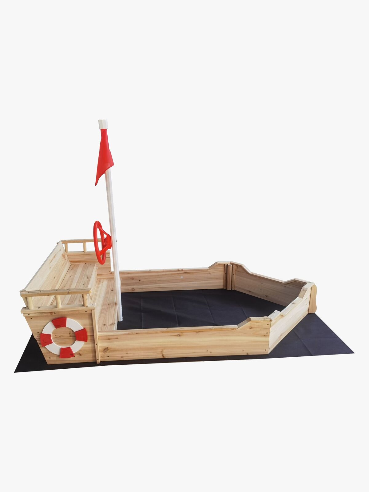 Woodlii Sandkasse i Tre Båt, Nature