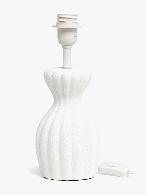 Alice & Fox Curve Lampefot, Chalk White