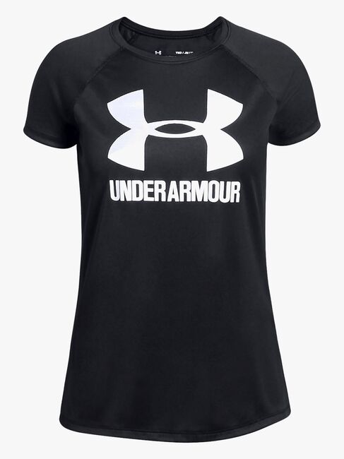 Under Armour Big Logo Tee Solid SS Treningstrøye, Black