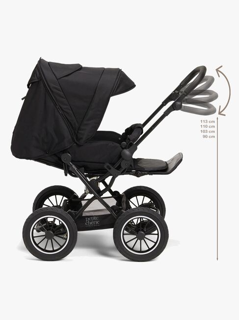 Petite Chérie Solide+ Sportsvogn, Black