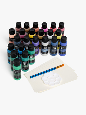 Fippla Akrylsett 24 Farger