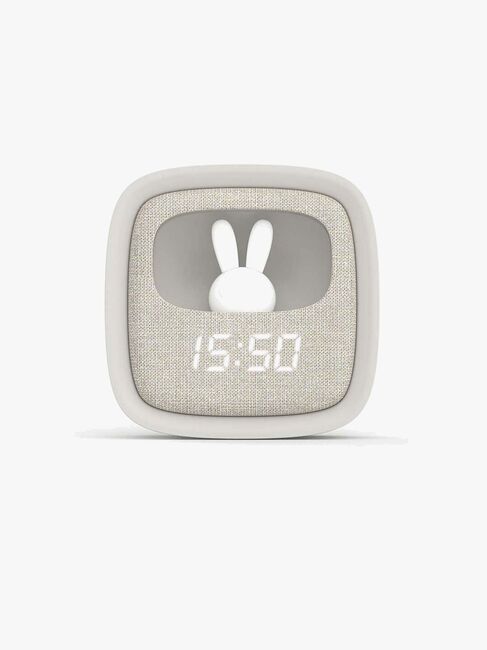 MOB Vekkeklokke med Lys Billy Clock, Grå