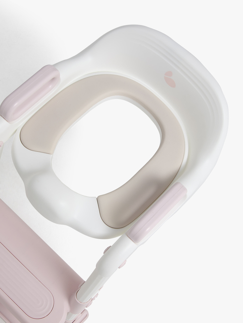 Beemoo CARE Assist Toalettsete med Stige, Pink