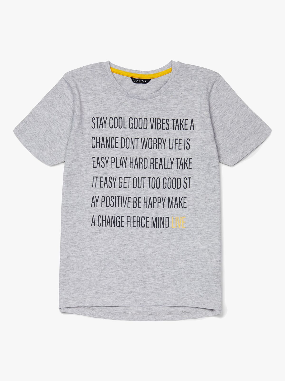 Luca & Lola Gino T-Shirt, Grey