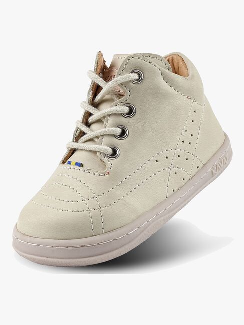 Kavat Edsbro Barefoot Lære-å-gå-sko, Off White