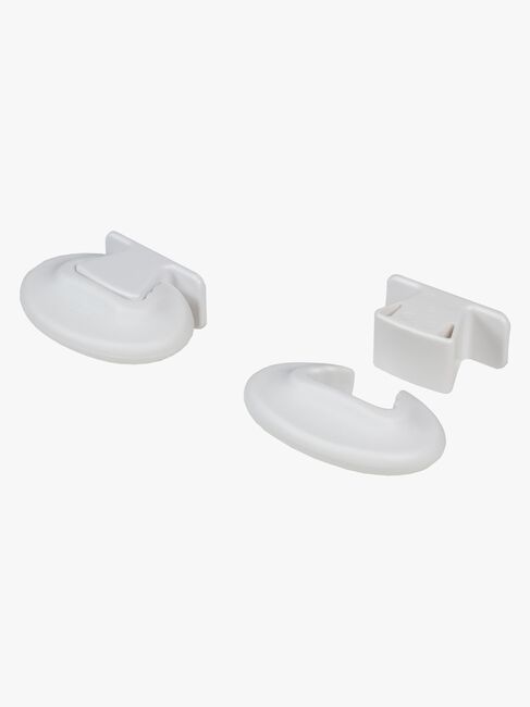 Safe & Care Dørstopper med Lagringsplass, Hvit