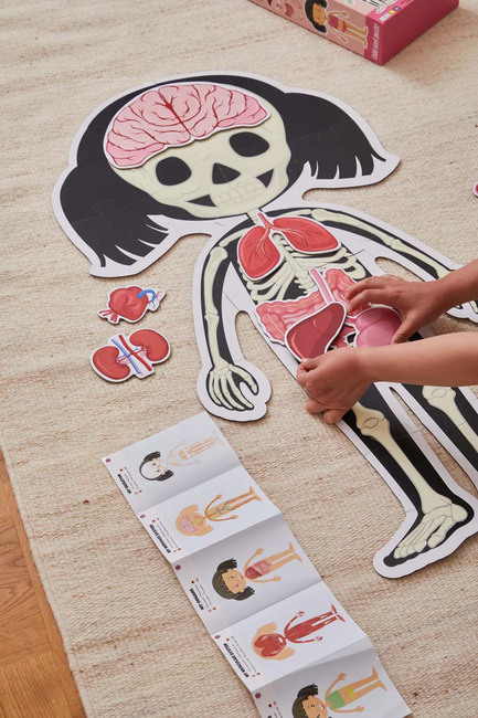 Barbo Toys Body Puslespill Jente 36 Brikker