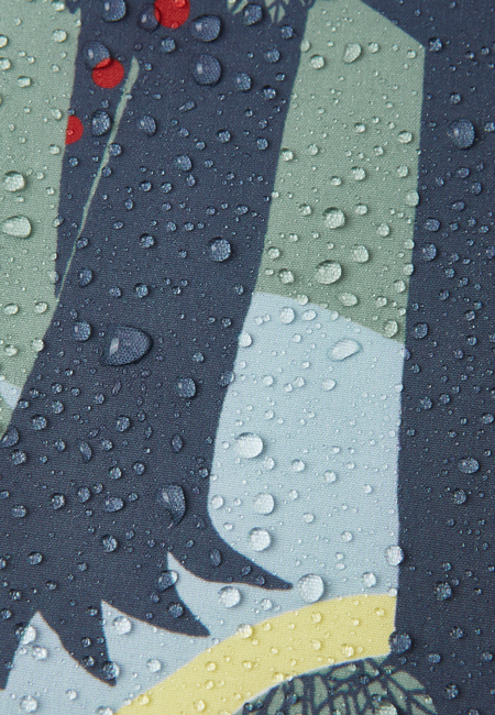 Reima Moomin Mjosa Softshelldress, Soft Black