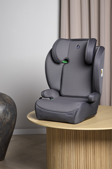 Beemoo Ride i-Size Beltestol inkl. Beemoo Smart Organizer, Mineral grey