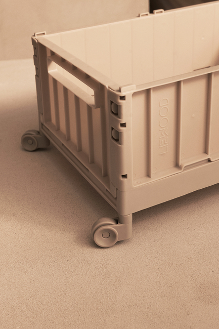 LIEWOOD Weston Oppbevaringsboks med Hjul L, Sandy