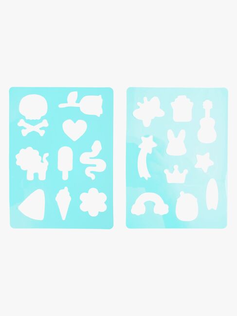 Water Art Vannbaserte Tusjer med Klistremerker 10 st