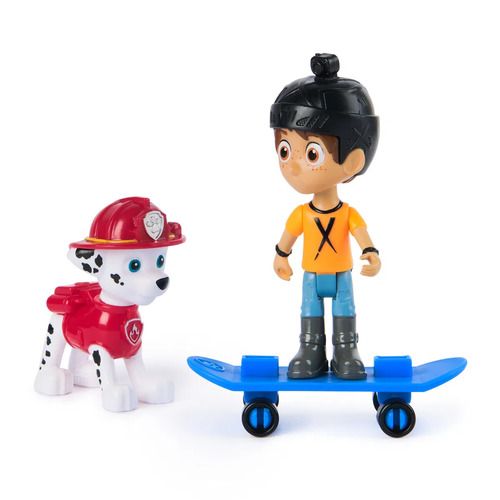 Paw Patrol Hero Pup Sett Daring Danny og Marshall