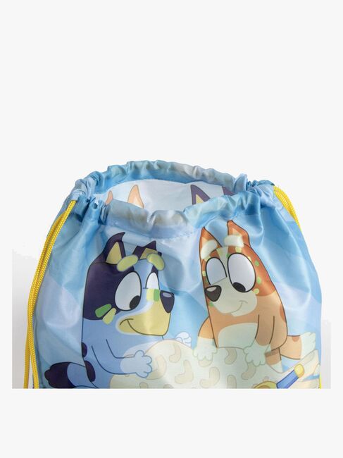 Bluey Håndkle Treningsbag & Kaps Sett, Lyseblå