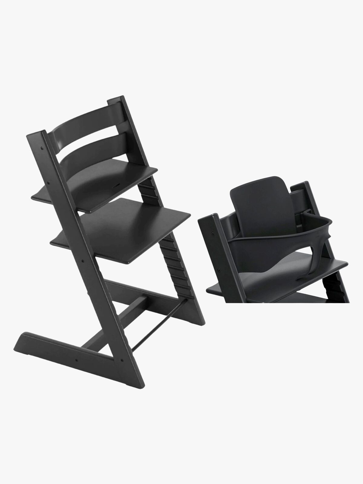 Stokke Tripp Trapp® Stol inkl. Babysett, Black