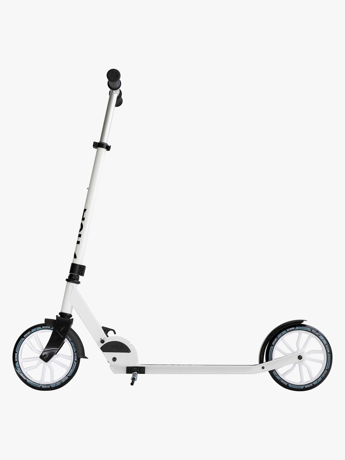 STIGA STR Sparkesykkel Route 200-S, Hvit/Blå