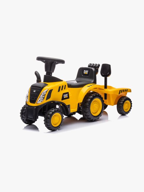 Caterpillar Gåbil med Tilhenger, Gul