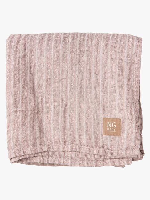 NG Baby Linteppe 100x100, Dusty Pink
