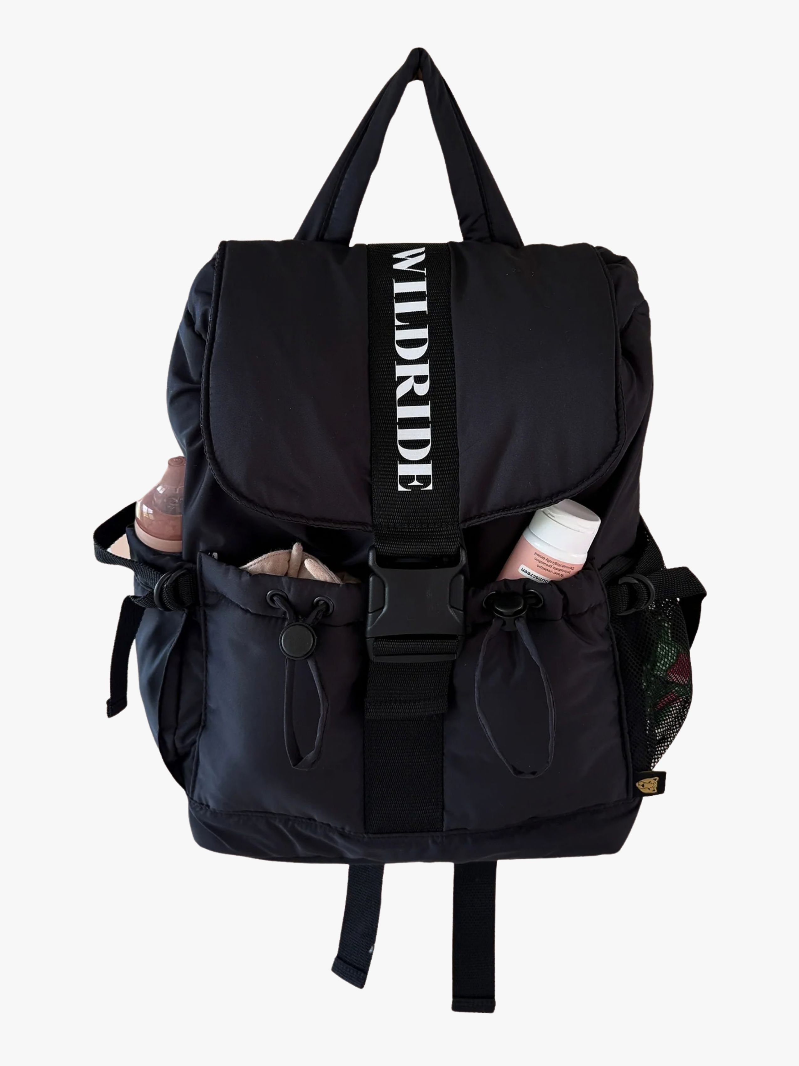 Wildride Stelleveske Ryggsekk, Black - Stellevesker - Polyester