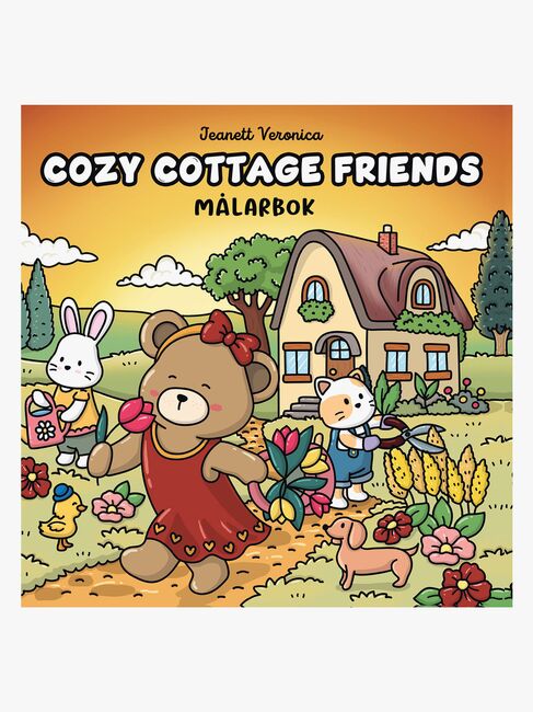 BokforlagetMaxStrom Cozy Cottage Life Fargeleggingsbok