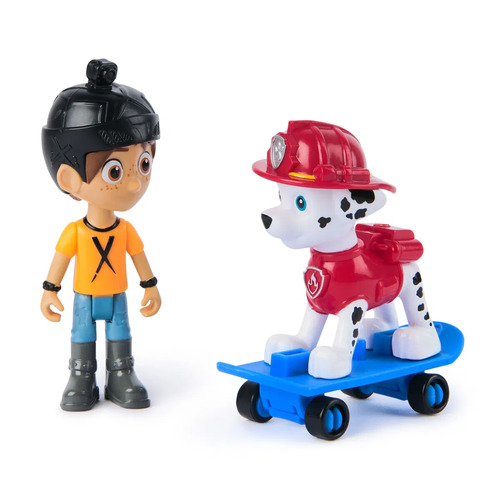 Paw Patrol Hero Pup Sett Daring Danny og Marshall