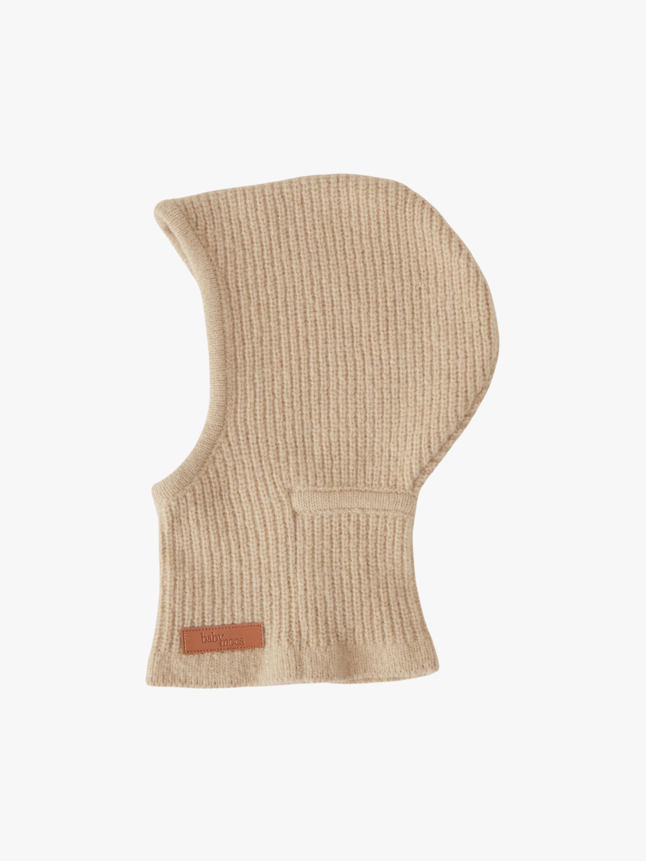 BabyMocs Balaklava, Beige, 1-8 år - Balaclavas - Bomull