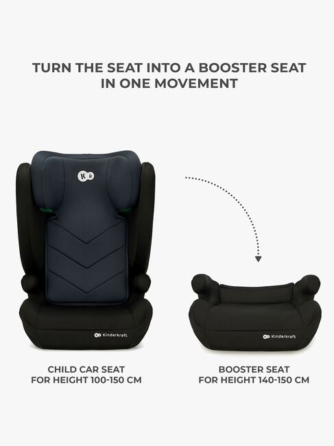 Kinderkraft I-SPARK i-Size Beltestol, Black