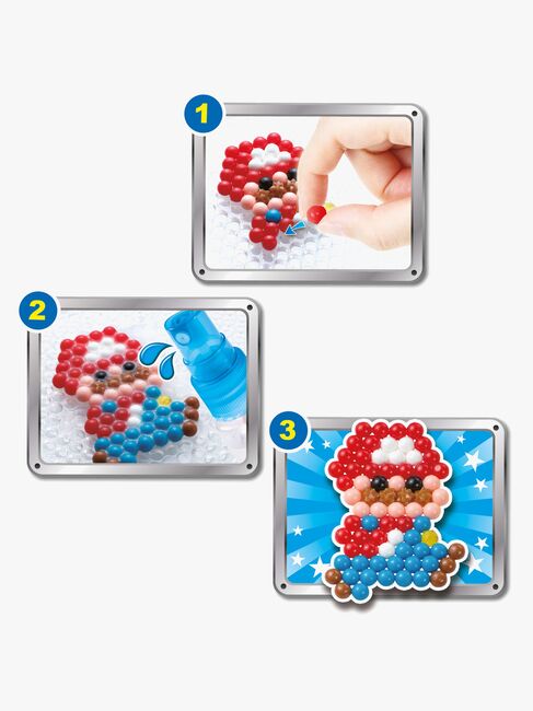 AquaBeads Super Mario Perlesett