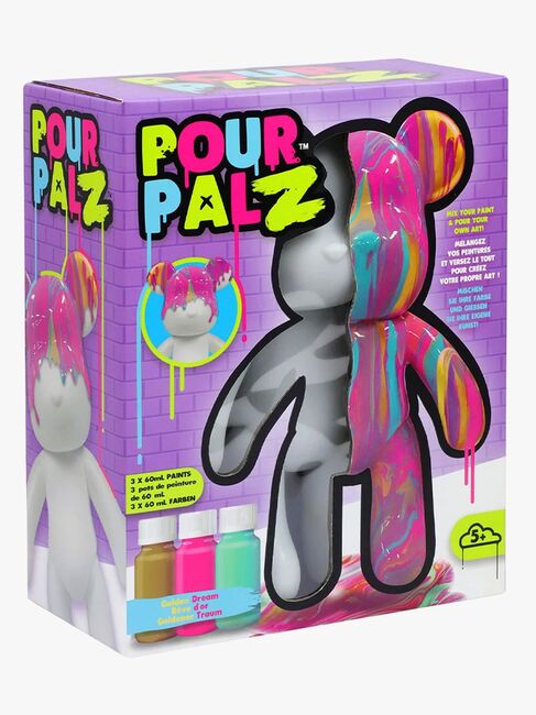 TOYMONSTER POUR PALZ DIY-sett Mal Din Egen Bjørn, Golden Dream