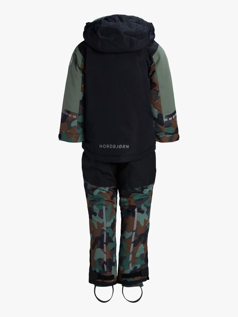 Nordbjørn Lech Skisett, Anthracite/Camo Splash Classic