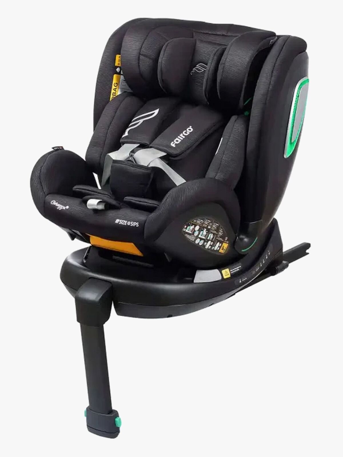 Fairgo Corazza i-Size Bilstol, Black Sand