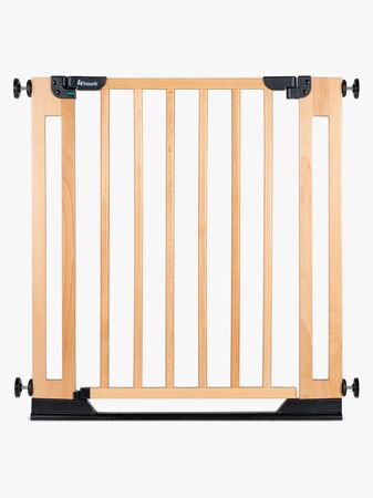 Hauck Clear Step Easyclose Skrugrind, Eco Beech