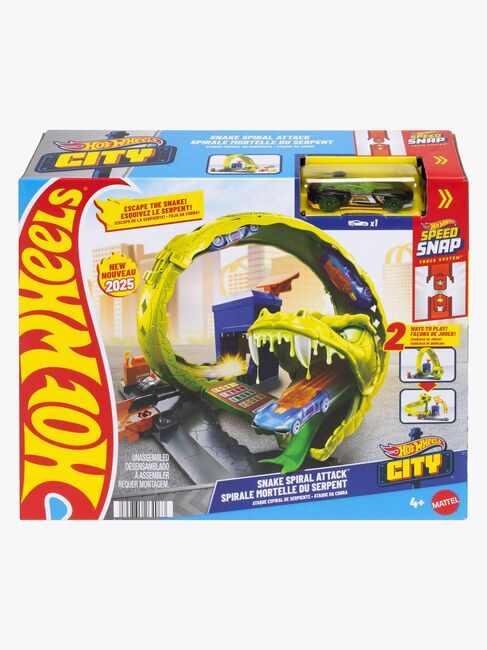 Hot Wheels Stunt Tracks Corkscrew Jump Champion Lekesett