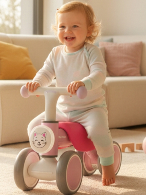Milly Mally York Balansesykkel, Rosa
