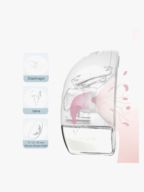 Beemoo CARE Wearable Elektrisk Brystpumpe Singel