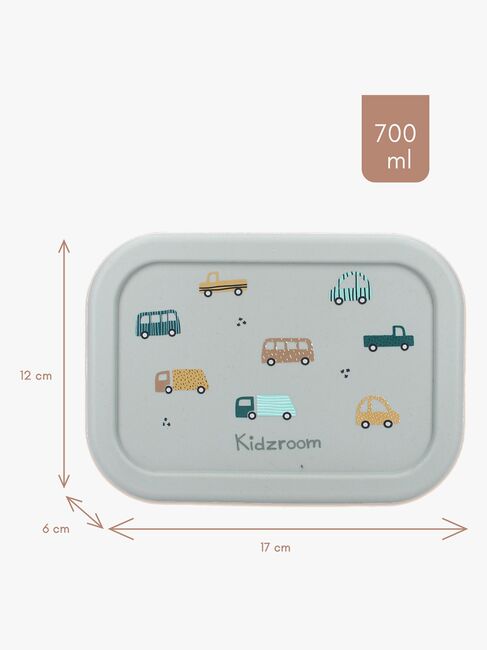 Kidzroom Silikon Matboks Sweet Cuddles, Grønn