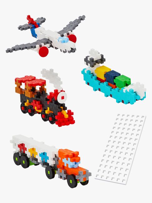 Plus-Plus Byggesett med Bunnplate & Tube Kjøretøy 4x100 Deler