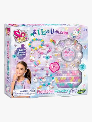 So Beads Perlesett med Anheng Enhjørning