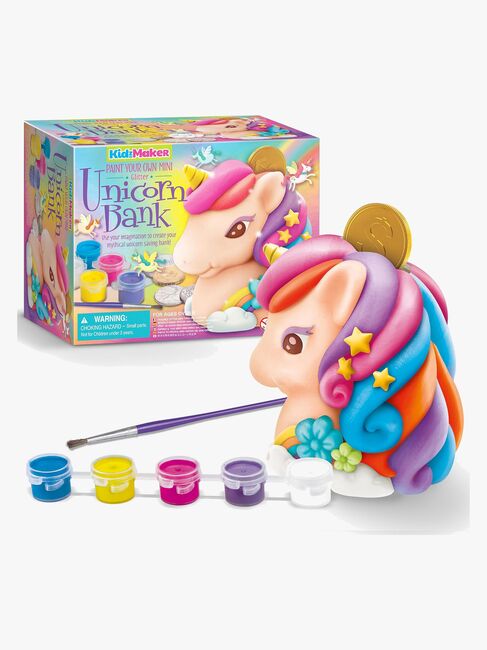 4M KidzMaker DIY-sett Mal Din Egen Enhjørningssparegris