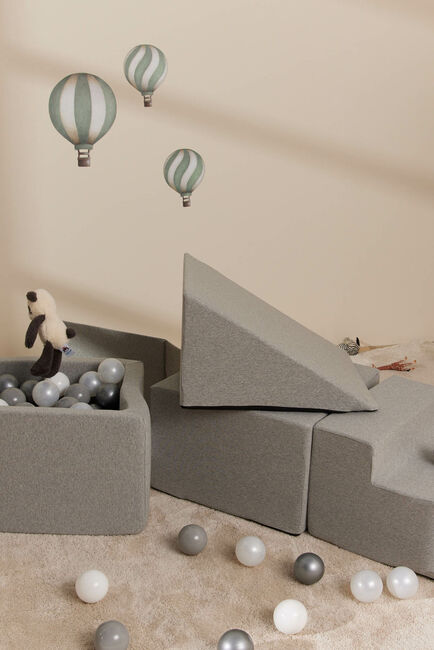 JLY Aktivitetsblokk Med Ballbasseng, Grey