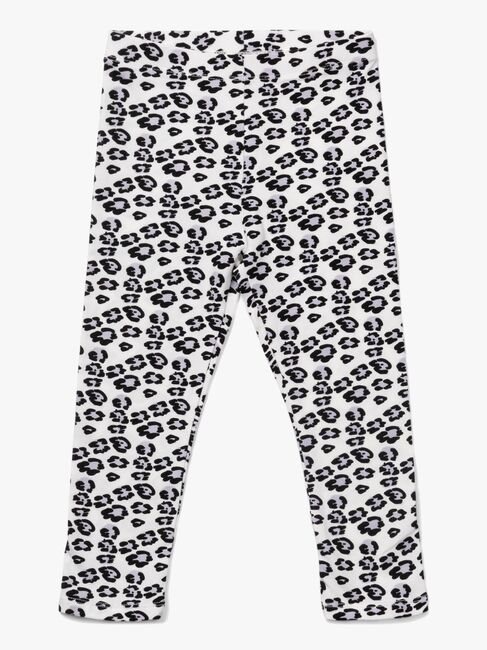 Luca & Lola Alberta ¾ Leggings 2-Pack, Purple/White