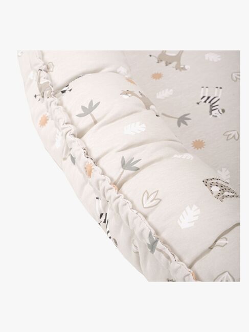 Julius Zöllner NIDO Muslin Babynest, Savanna Beige