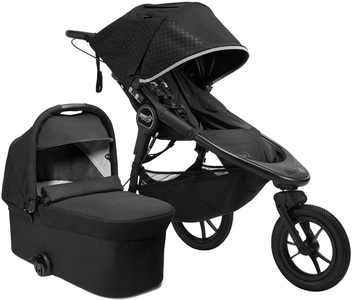 Baby Jogger Summit X3 Sportsvogn inkl. Liggedel, Midnight Black