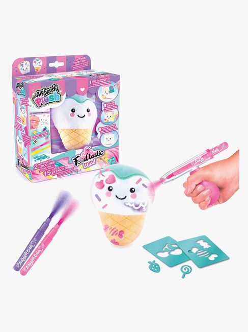 Canal Toys Airbrush Plush Kosedyr Food'tastic Mini