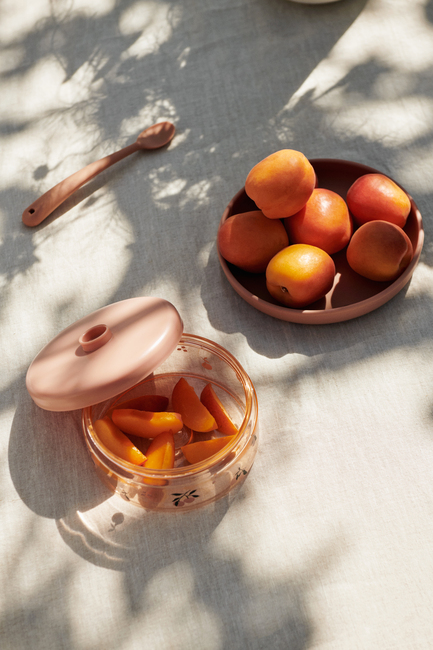 LIEWOOD Dominique Tritan Snacksboks 500 ml 2-Pakk, Peach/Sea shell