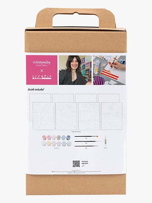Creativ Company Hobbysett DIY Fargelegging Collage