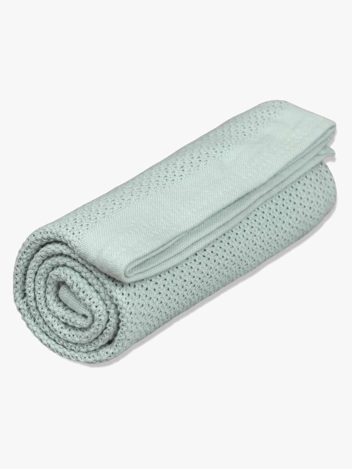 Vinter & Bloom Soft Grid Helseteppe, Sage Green