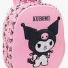 Hello Kitty Kuromi 3D Ryggsekk 8,5L, Lyserosa