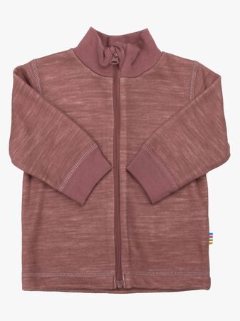 Joha Genser Zip Merinomix, Dark Rose